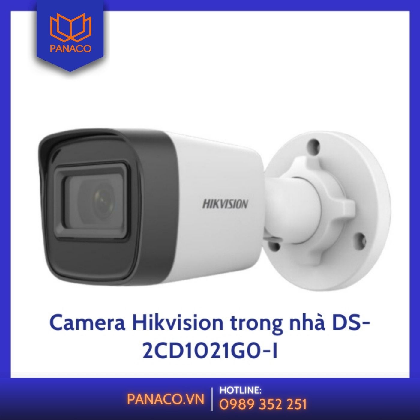 Camera trong nhà hikvision DS-2CD1021G0-I