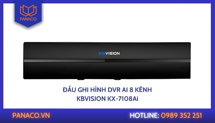 Đầu ghi hình KBVISION DVR Ai 8 kênh KX-7108Ai