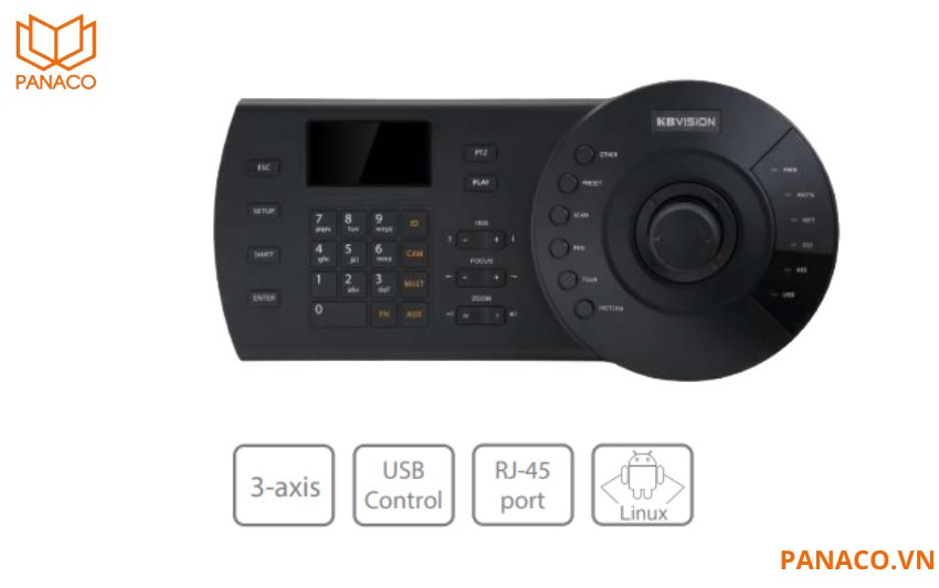 Bàn điều khiển camera IP SpeedDome Kbvision KX-C100NK