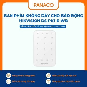 Bàn phím không dây cho báo động Hikvision DS-PK1-E-WB