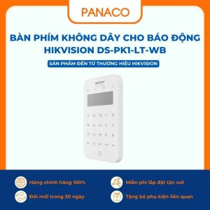 Bàn phím không dây cho báo động Hikvision DS-PK1-LT-WB