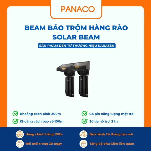 Beam Báo Trộm Hàng Rào Solar Beam