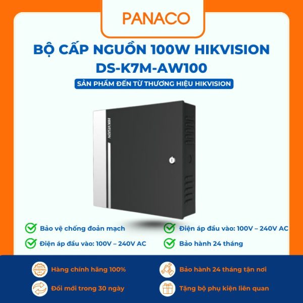 Nguồn chuyên dụng cho hệ thống Access Control DS-K7M-AW100