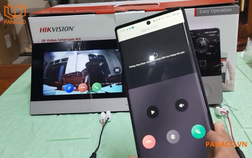 Bộ chuông SH-KIS6613-WTE có thể điều khiển từ xa bằng smartphone