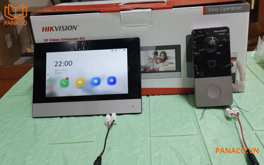 Bộ chuông cửa màn hình IP HIKVISION SH-KIS6613-WTE