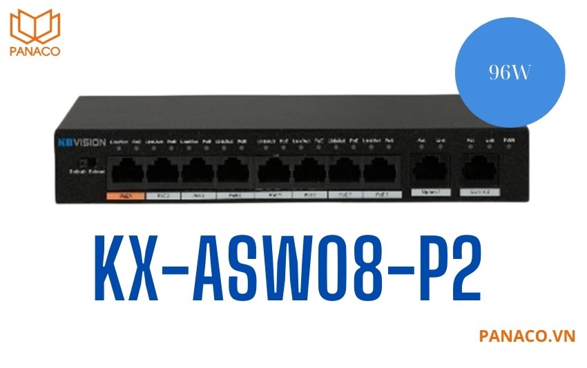 Bộ chuyển mạch Kbvision KX-ASW08-P2