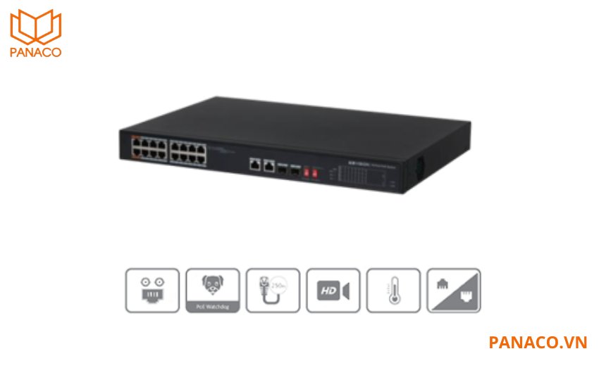 Bộ chuyển mạch Kbvision KX-CSW16-PFL