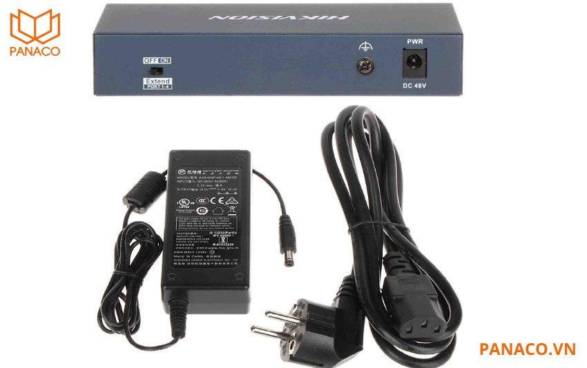 Bộ đầy đủ Switch POE hikvision 8 Port 2 cổng Uplink DS-3E0310P-E/M