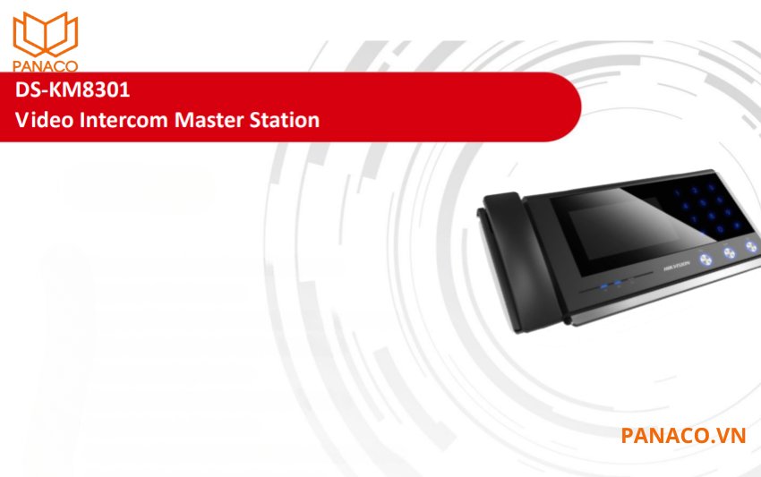 Bộ điện thoại bảo vệ Hikvision DS-KM8301