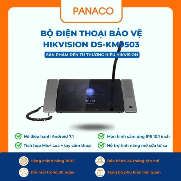 Bộ điện thoại bảo vệ HIKVISION DS-KM9503