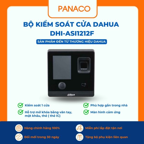 Bộ kiểm soát cửa Dahua DHI-ASI1212F