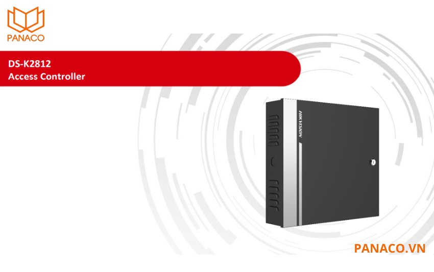 Bộ kiểm soát vào ra 2 cửa Hikvision DS-K2812