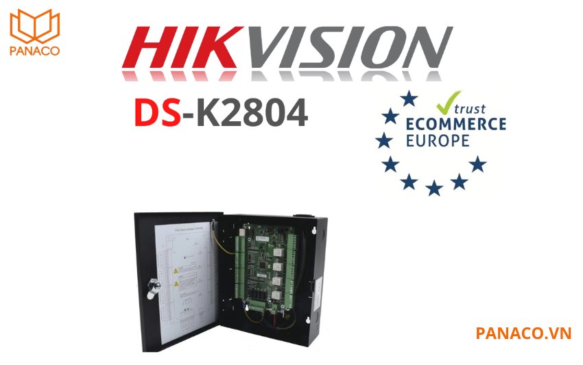 Bộ kiểm soát vào ra 4 cửa HIKVISION DS-K2804