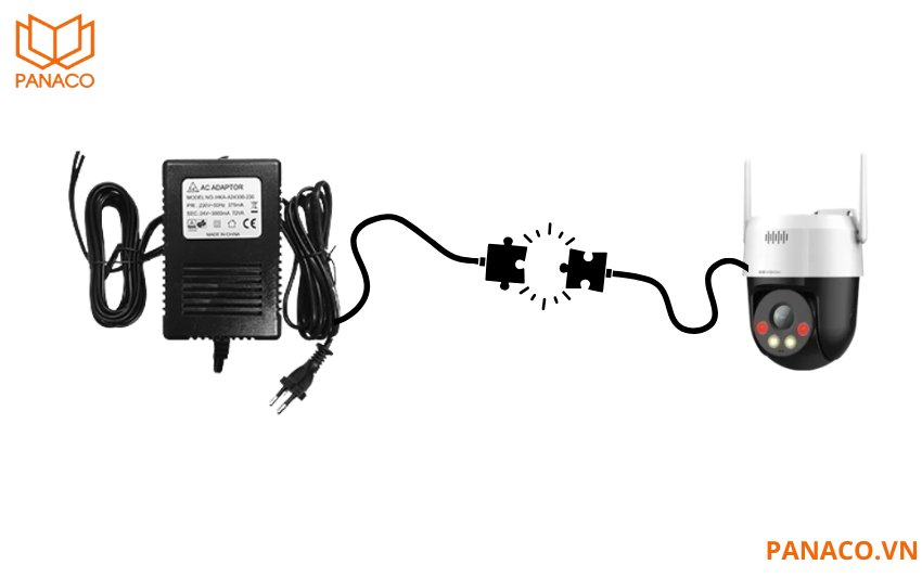 Bộ nguồn 24V/3A đáp ứng đầy đủ nhu cầu của camera speed dome