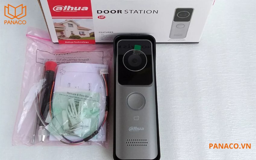 Bộ chuông cửa DAHUA DHI-VTO2311R-WP gồm có những thiết bị nào