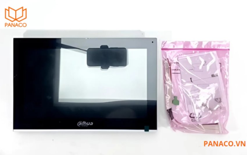 Full bộ màn hình chuông cửa IP Dahua DHI-VTH5441G có gì?