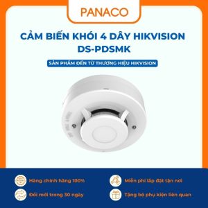 Cảm biến khói 4 dây Hikvision DS-PDSMK