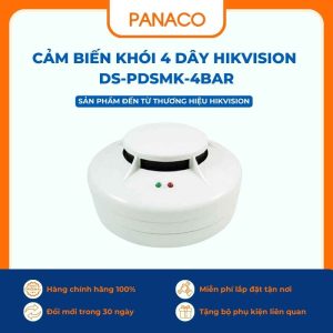 Cảm biến khói 4 dây Hikvision DS-PDSMK-4BAR