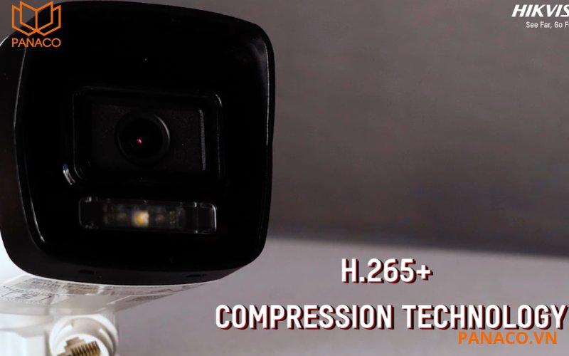 Camera IP hikvision được trang bị chuẩn nén