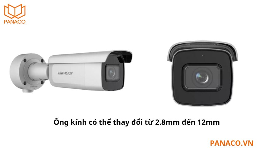 Camera DS-2CD2683G2-IZS còn được trang bị ống kính motorized