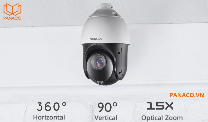 Camera DS-2DE4215IW-DE có thể xoay 360°