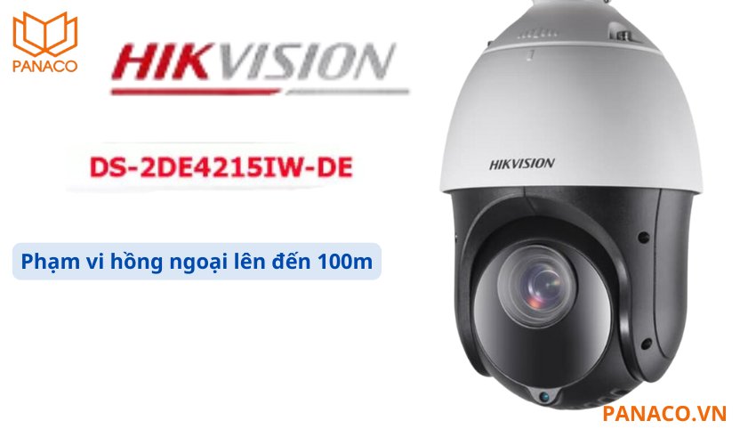 Camera DS-2DE4215IW-DE hoạt động hiệu quả ngay cả khi ánh sáng rất yếu