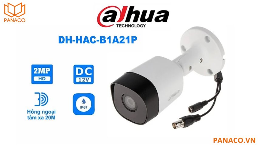 Camera Dahua DH-HAC-B1A21P