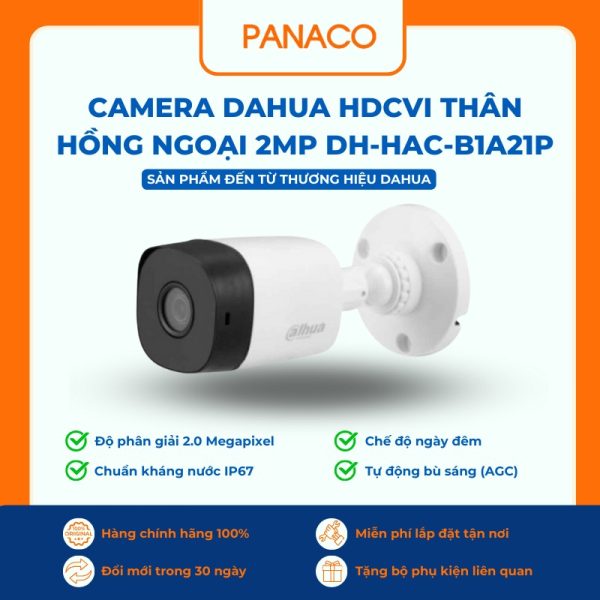 Camera Dahua DH-HAC-B1A21P