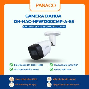 Camera Dahua DH-HAC-HFW1200CMP-A-S5