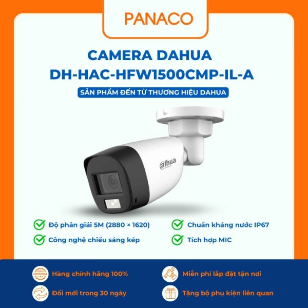 Camera Dahua DH-HAC-HFW1500CMP-IL-A