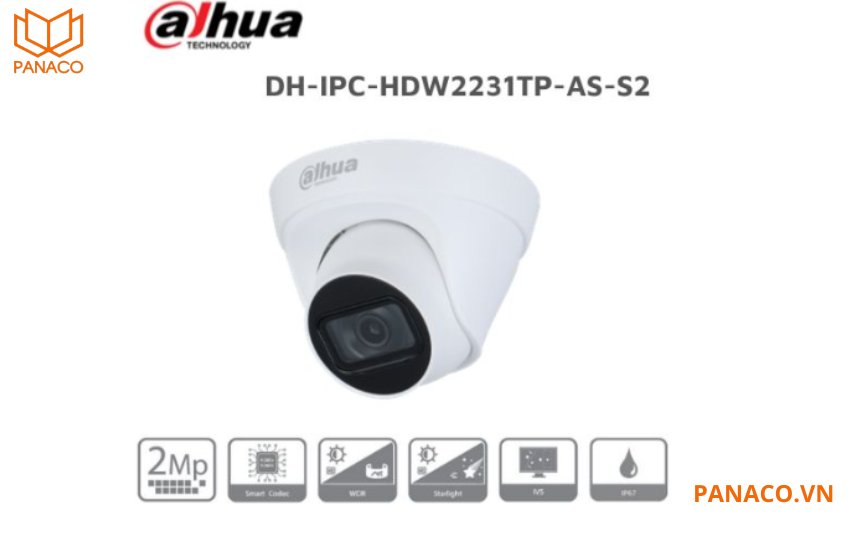 Camera Dahua DH-IPC-HDW2231TP-AS-S2