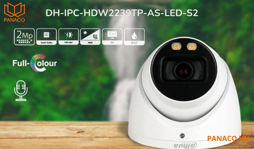 Camera Dahua DH-IPC-HDW2239TP-AS-LED-S2