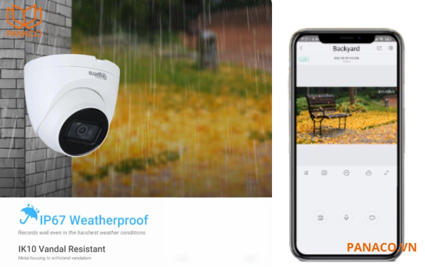 Camera Dahua DH-IPC-HDW2441T-S chống bụi nước tuyệt đối