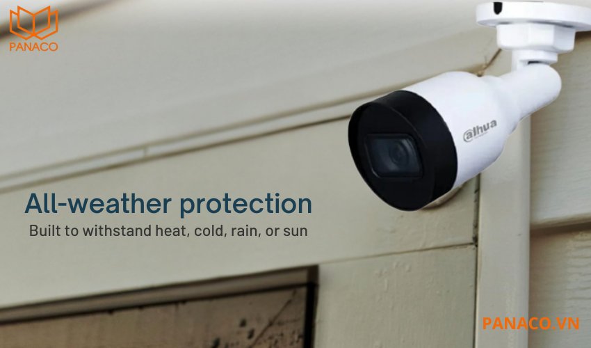 Camera Dahua chống nước và chống bụi theo tiêu chuẩn IP67