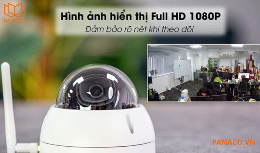 Camera Dahua sở hữu độ phân giải 2 megapixel