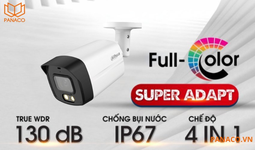 Camera Dahua tự động cân bằng ánh sáng nhờ Super Adapt