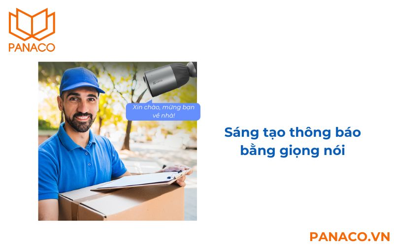 Cho phép người dùng sáng tạo thông báo bằng giọng nói