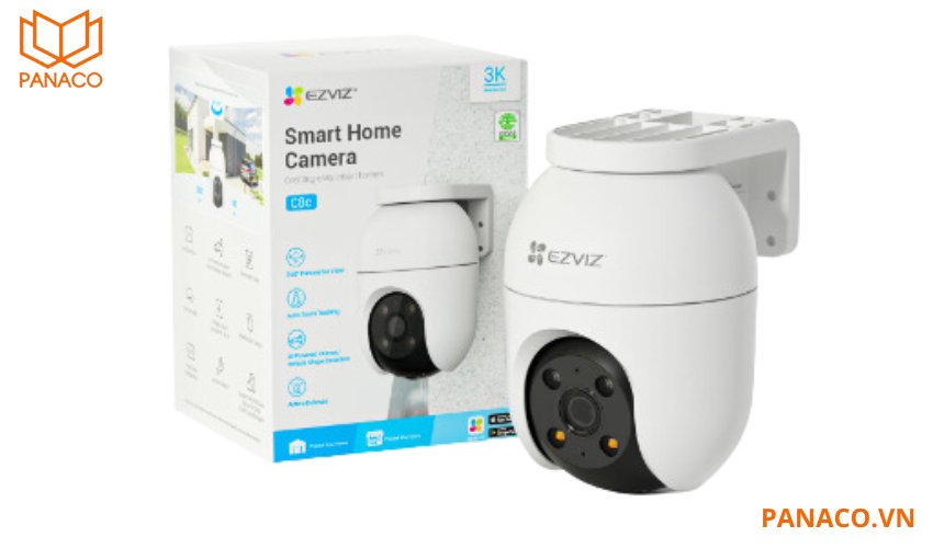 Camera Ezviz C8C 3K mang đến một giải pháp lưu trữ thông minh