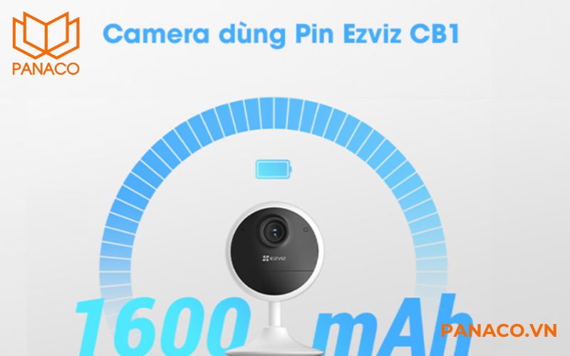 Camera Ezviz CB1 sạc 1 lần dùng 40 ngày