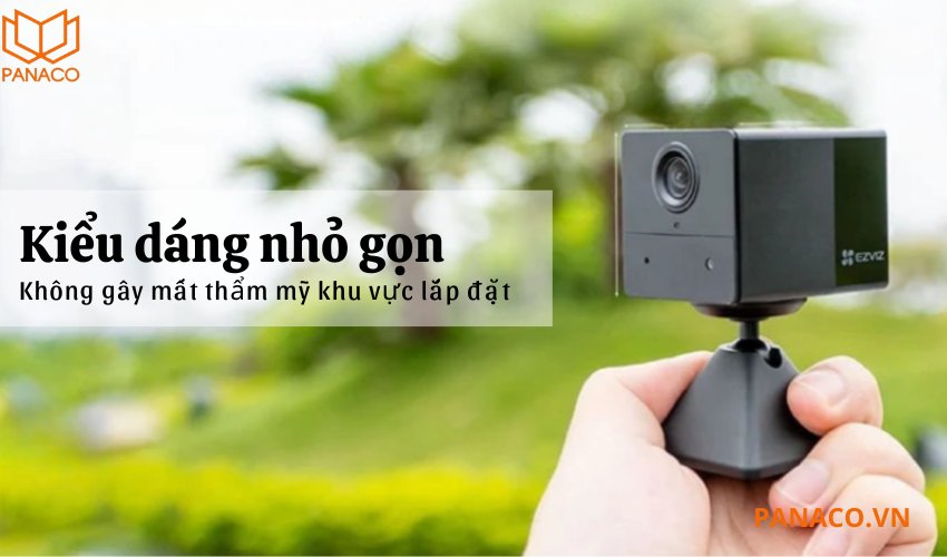 Camera Ezviz CB2 1080P có kích thước rất nhỏ gọn