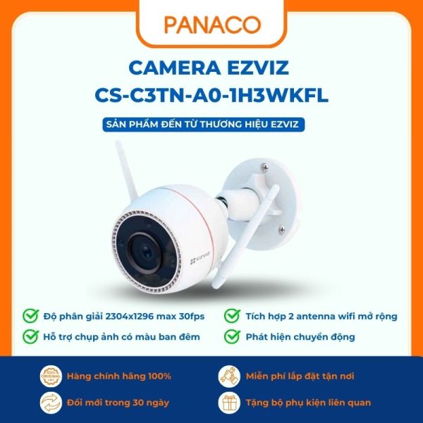 Camera Ezviz CS-C3TN-A0-1H3WKFL