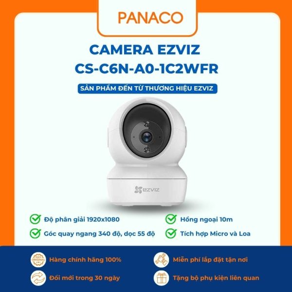 Camera Ezviz 2MP C6N CS-C6N-A0-1C2WFR