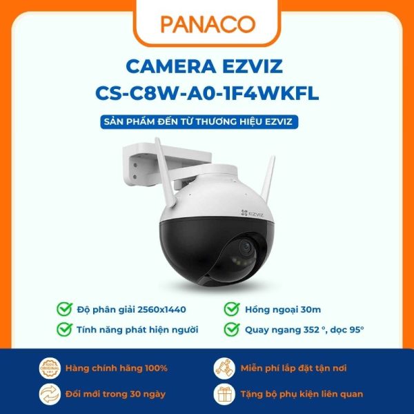 Ezviz camera 4MP CS-C8W-A0-1F4WKFL
