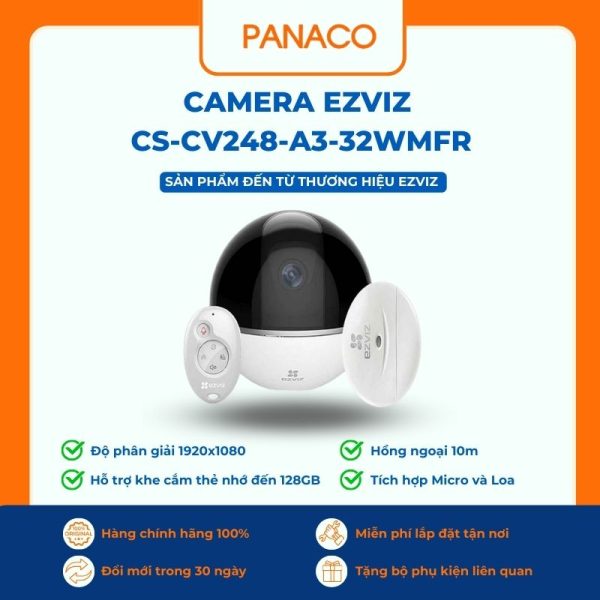 Camera Ezviz CS-CV248-A3-32WMFR