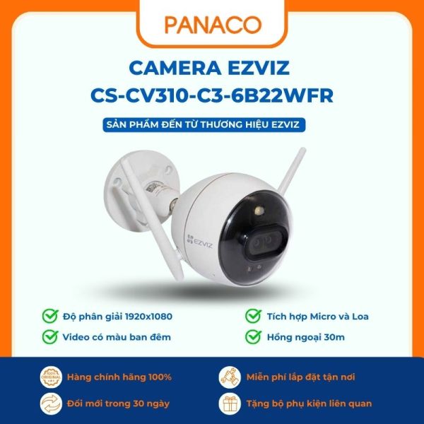 Camera Ezviz CS-CV310-C3-6B22WFR