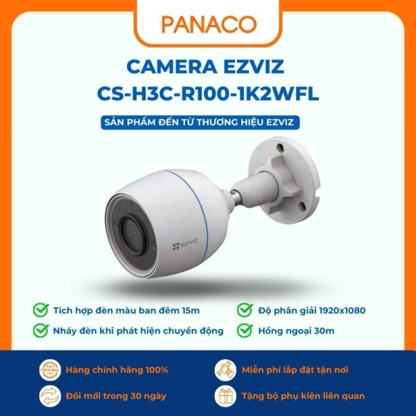 Camera Ezviz CS-H3C-R100-1K2WFL