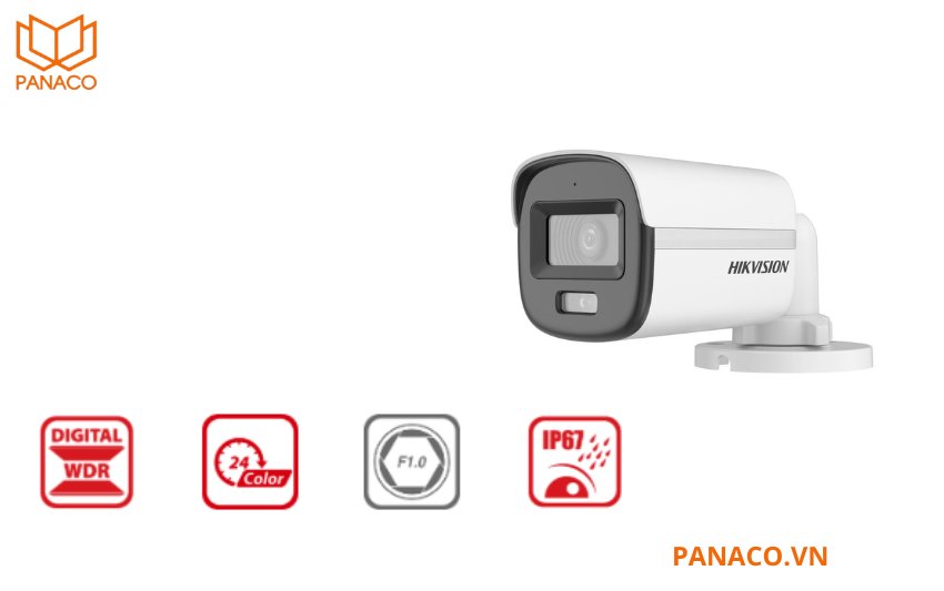 Camera HDCVI Hikvision DS-2CE10DF0T-PF
