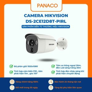 Camera Hikvision DS-2CE12D8T-PIRL