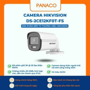 Camera Hikvision DS-2CE12KF0T-FS