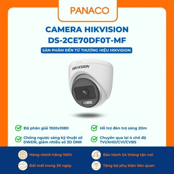 Camera Hikvision DS-2CE70DF0T-MF